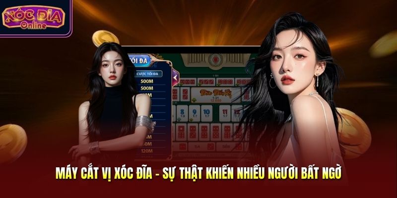 Máy Cắt Vị Xóc Đĩa - Sự Thật Khiến Nhiều Người Bất Ngờ