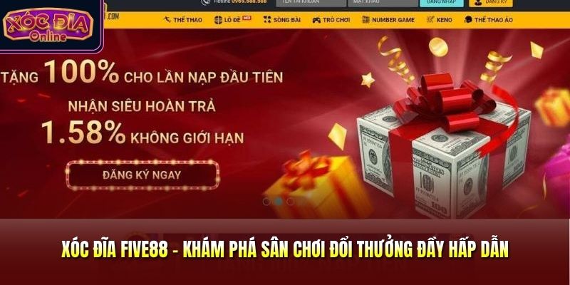 Xóc Đĩa Five88 - Khám Phá Sân Chơi Đổi Thưởng Đầy Hấp Dẫn